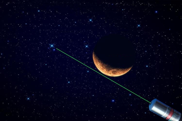 200MW puissant laser doigt étoile